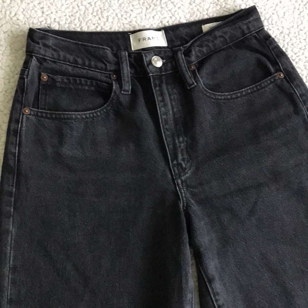 Frame easy wide flare jeans Inkwell 24 - Picture 10 of 16